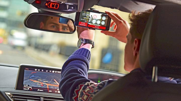 Application iphone dashcam