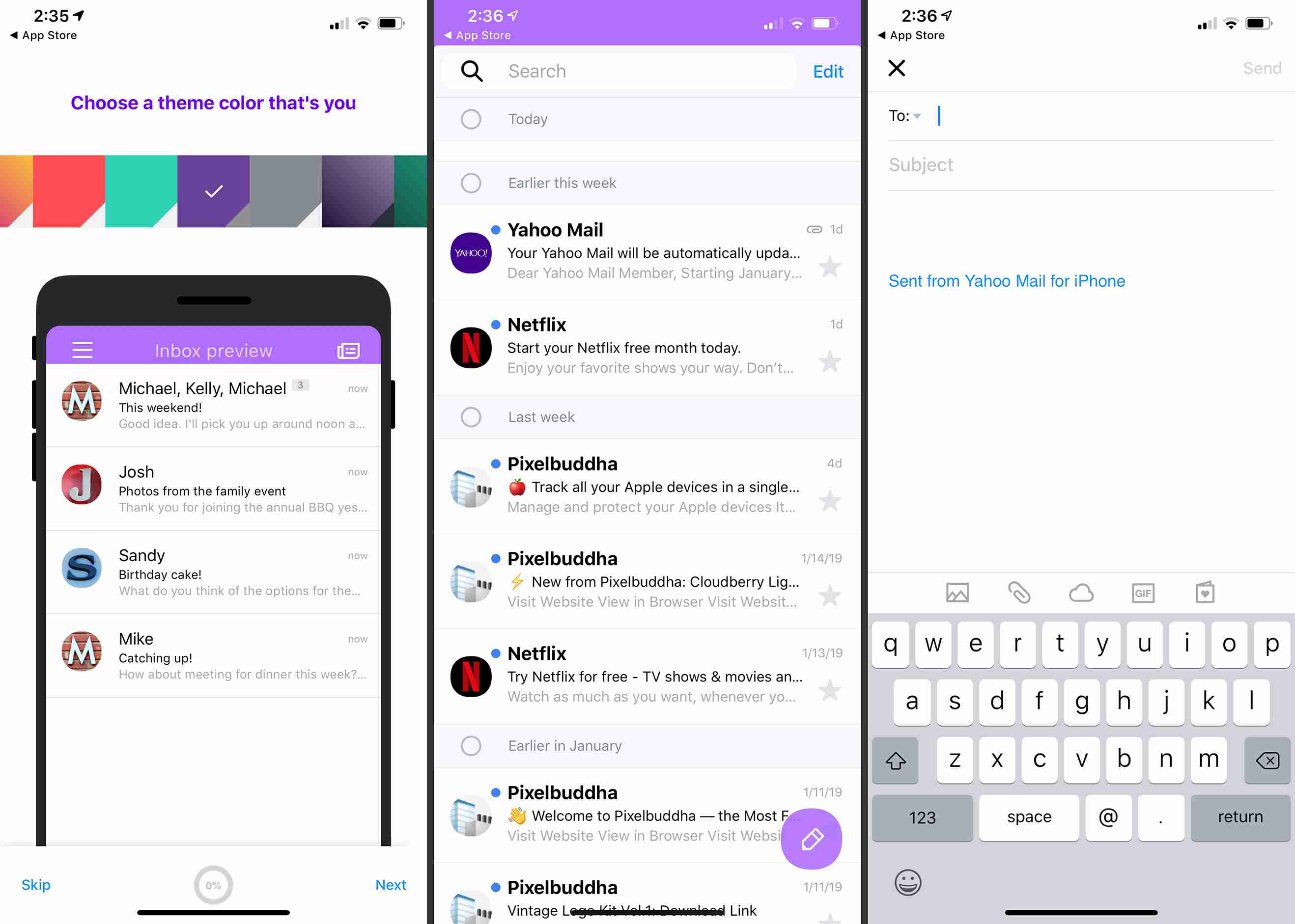 Application hotmail pour iphone