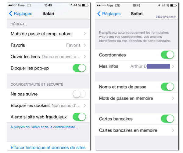 Comment mettre un mot de passe sur application iphone