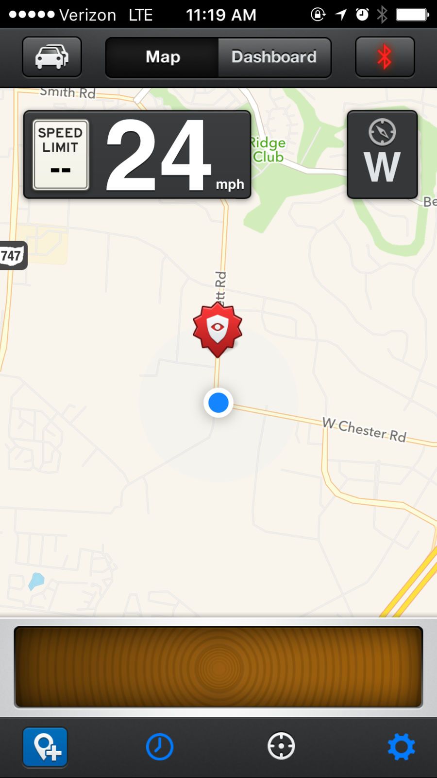 Application gps radar iphone