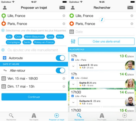 Application easyjet iphone