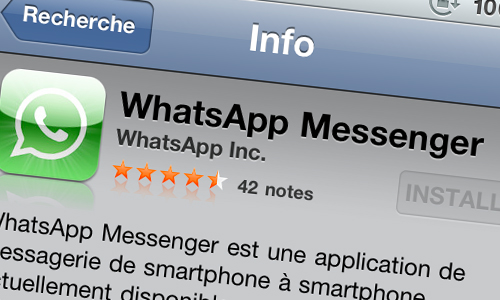 Application iphone whatsapp gratuit