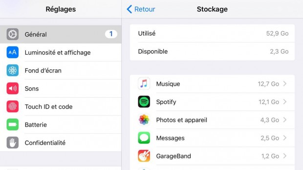 Iphone application en attente supprimer