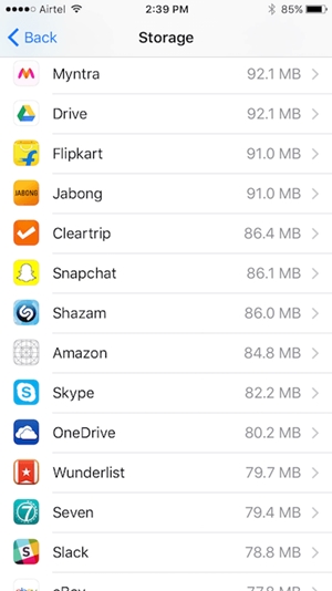 Application en attente iphone 6