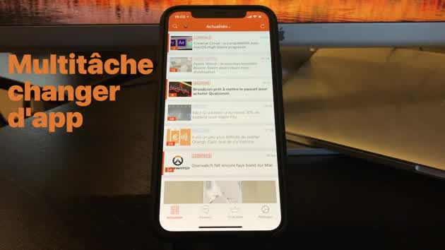 Iphone 10 fermer application