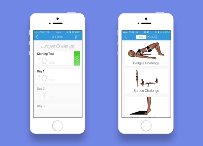 Application gratuite sport iphone