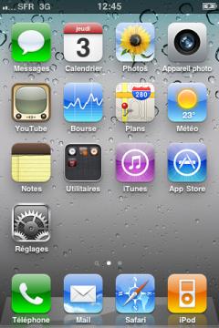 Application verrouillage iphone 4