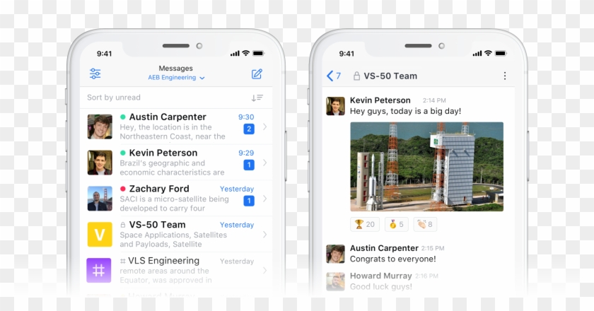 Application chat iphone