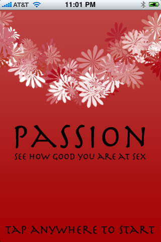 Application iphone sexe