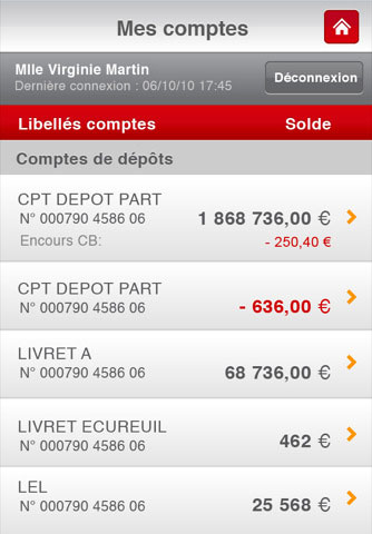 Caisse d épargne application iphone