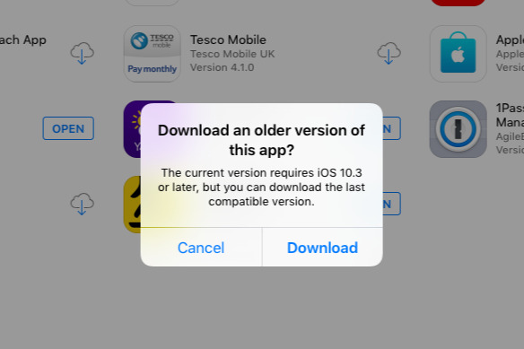 Application qui ne se telecharge pas iphone