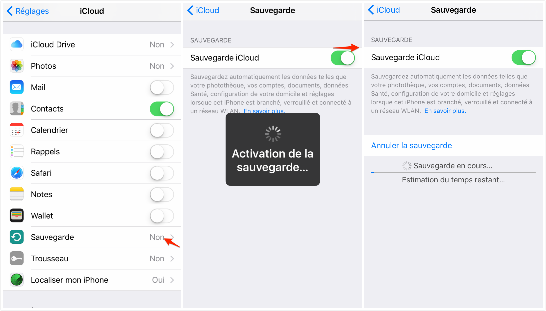 Application pour sauvegarder les contacts iphone