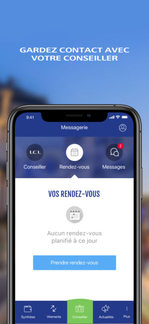 Application lcl pour iphone