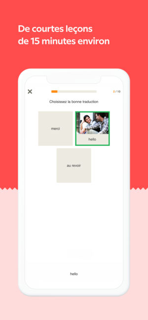 Apprendre l anglais application iphone