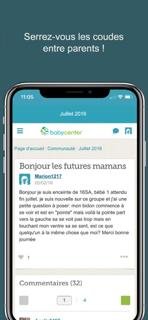 Meilleure application grossesse iphone