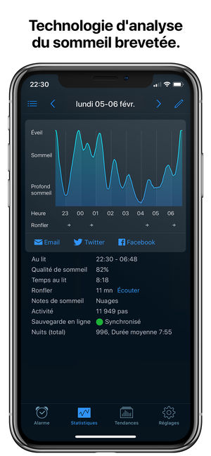 Application reveil intelligent iphone