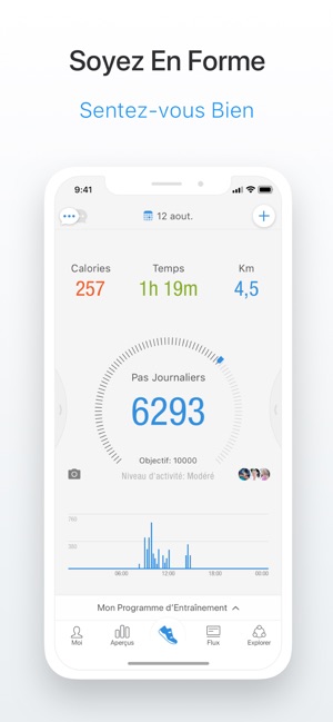 Application compteur de pas iphone