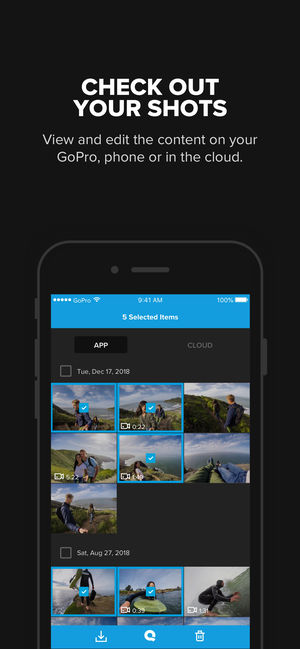 Gopro application iphone