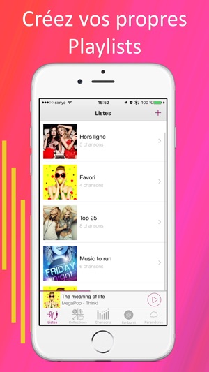 Application iphone ecouter musique sans internet