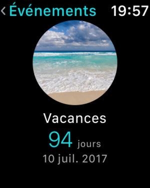 Application décompte jour iphone