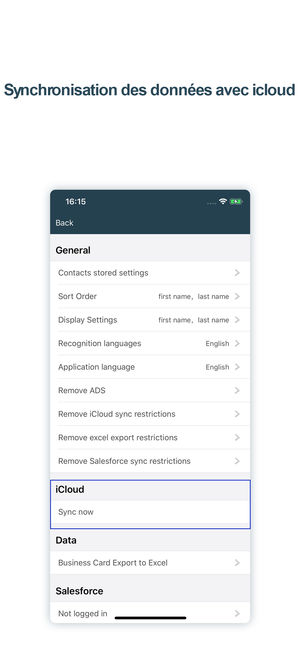 Meilleur application carte de visite iphone