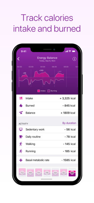 Application kcal iphone