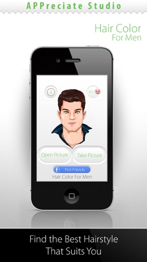 Application iphone couleur de cheveux