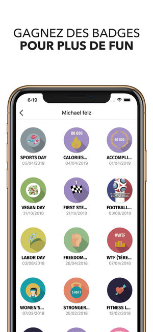 Application muscu iphone