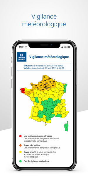 Meteo france application iphone