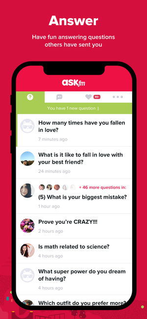 Application iphone question réponse