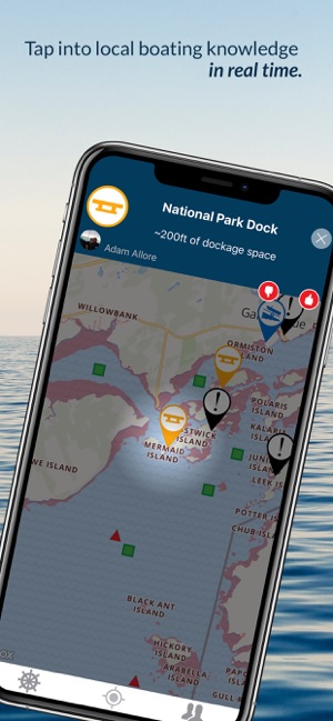 Application gps marine pour iphone