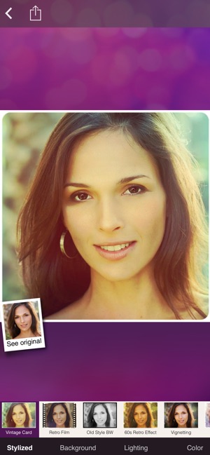 Application retouche visage iphone