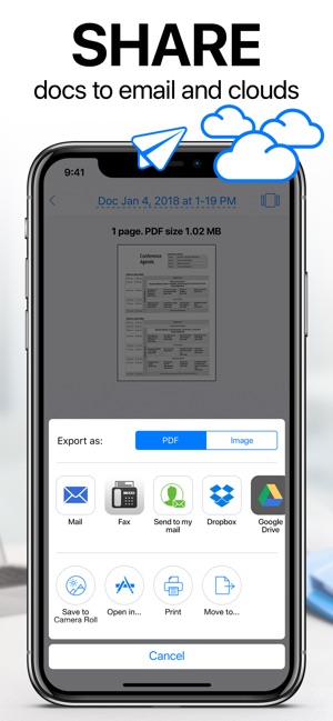 Application scan pour iphone