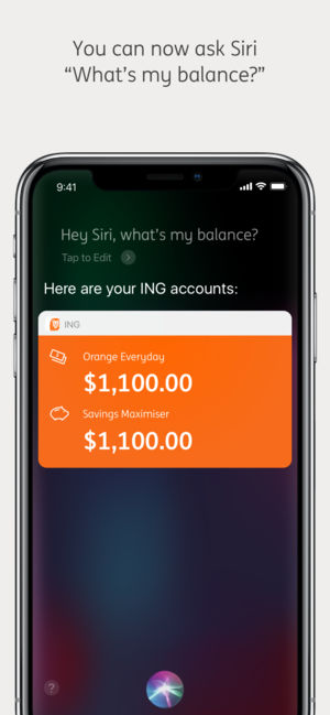 Application ing pour iphone