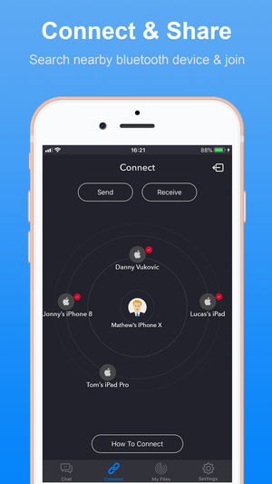 Application bt notifier iphone