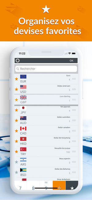 Application iphone conversion monnaie