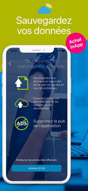 Application iphone courbe de poids