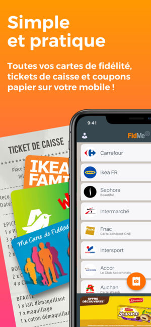 Application iphone scanner carte de fidelite