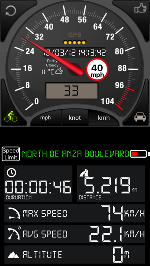 Application compteur kilometrique iphone