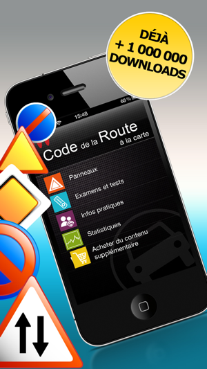 Application iphone code la route