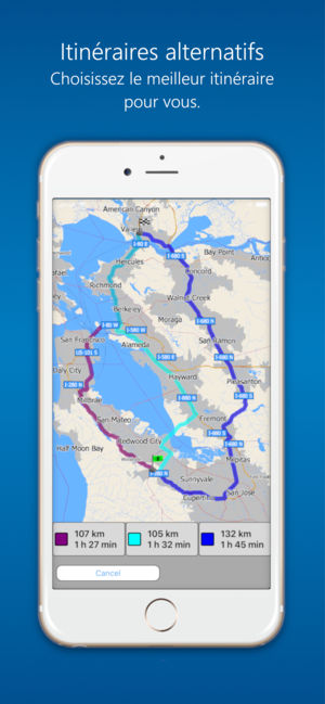 Meilleur application navigation iphone