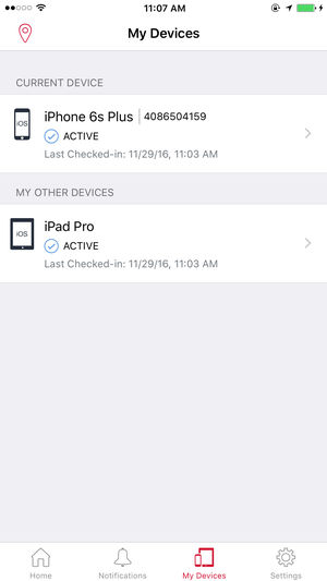 Mise a jour application impossible iphone