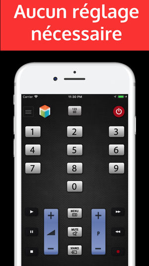 Application gratuite iphone telecommande universelle