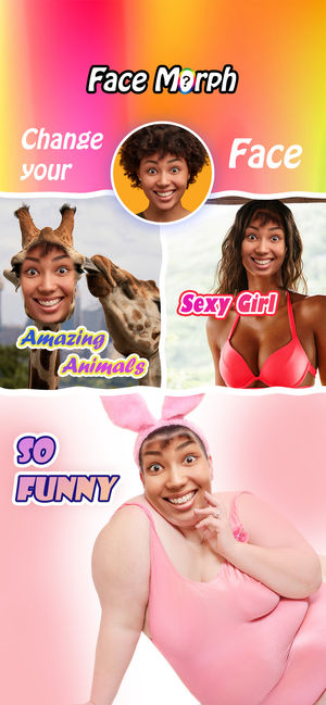 Application changer de visage iphone