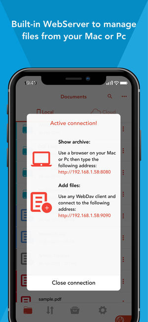 Application iphone amerigo
