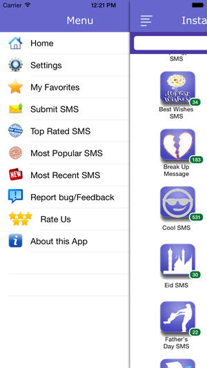Application iphone sms bd