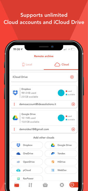 Application iphone amerigo