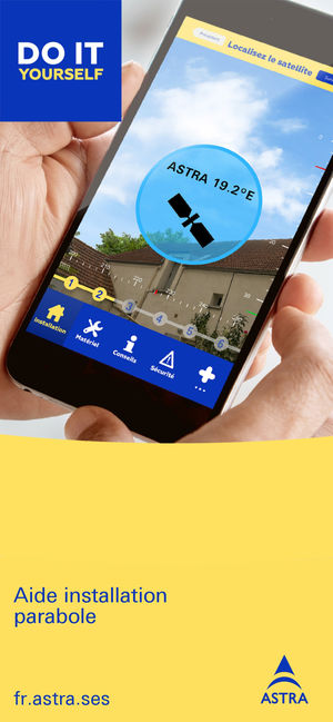 Application pointage parabole iphone