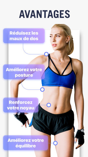 Application gainage iphone