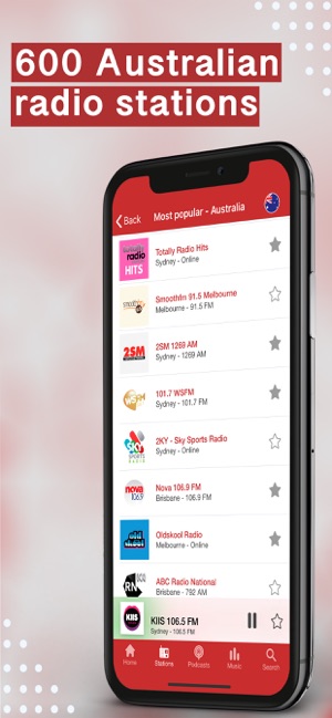 Application radio iphone sans internet